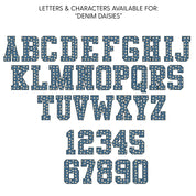 Denim Daisies - Semi-Custom - Child Hoodie Little Mama Shirt Shop LLC