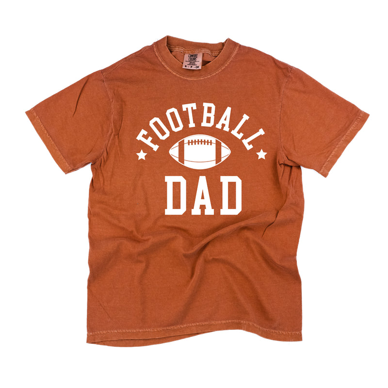 Football Dad - SHORT SLEEVE COMFORT COLORS TEE