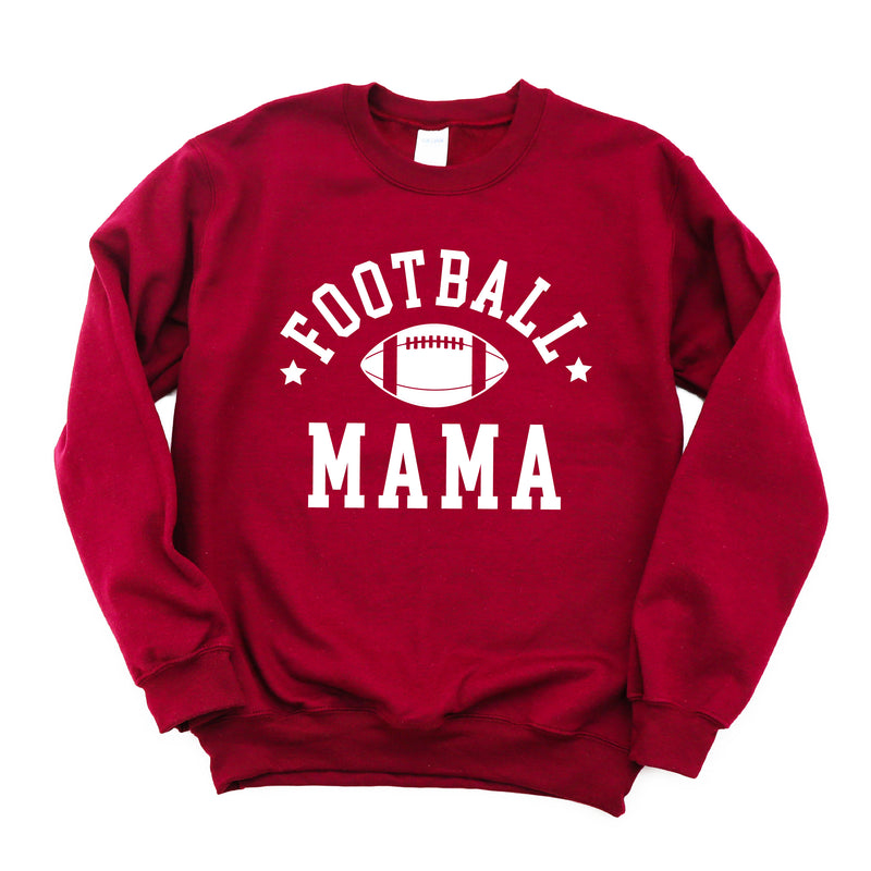 Football Mama (Stars) - BASIC FLEECE CREWNECK