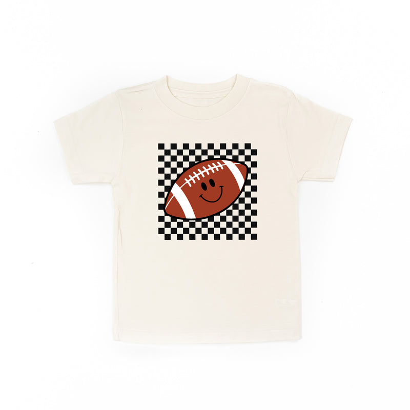 Checkers Smiley - Football - Short Sleeve Child Shirt