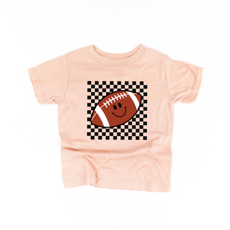 Checkers Smiley - Football - Short Sleeve Child Shirt