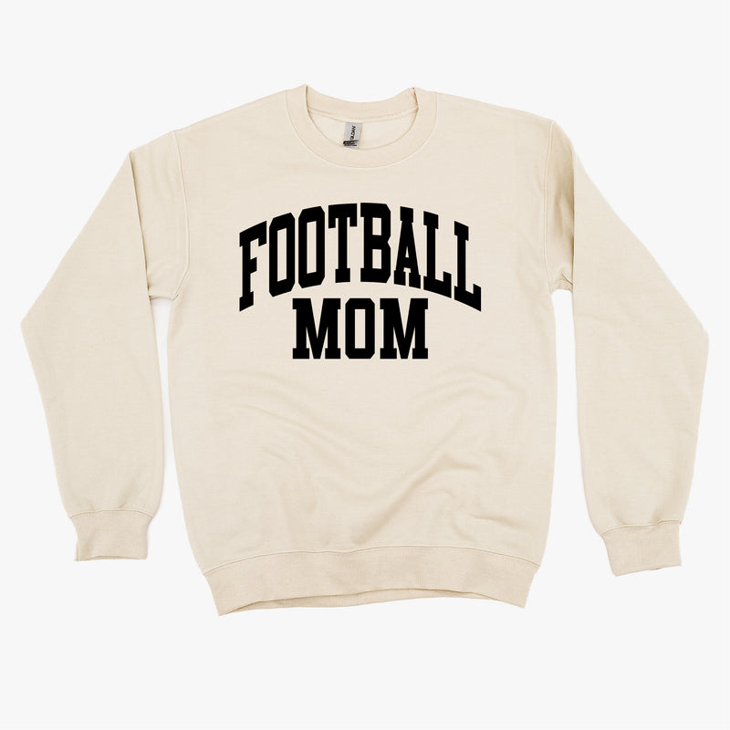 Varsity Style - FOOTBALL MOM - BASIC FLEECE CREWNECK