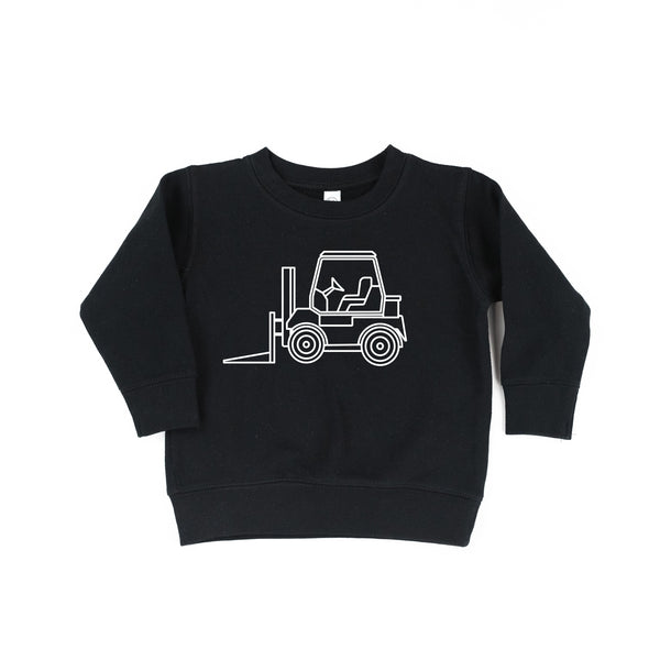 FORK LIFT - Minimalist Design - Child Sweater