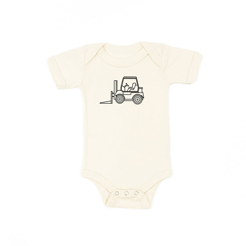 FORK LIFT - Minimalist Design - Short Sleeve Child Shirt