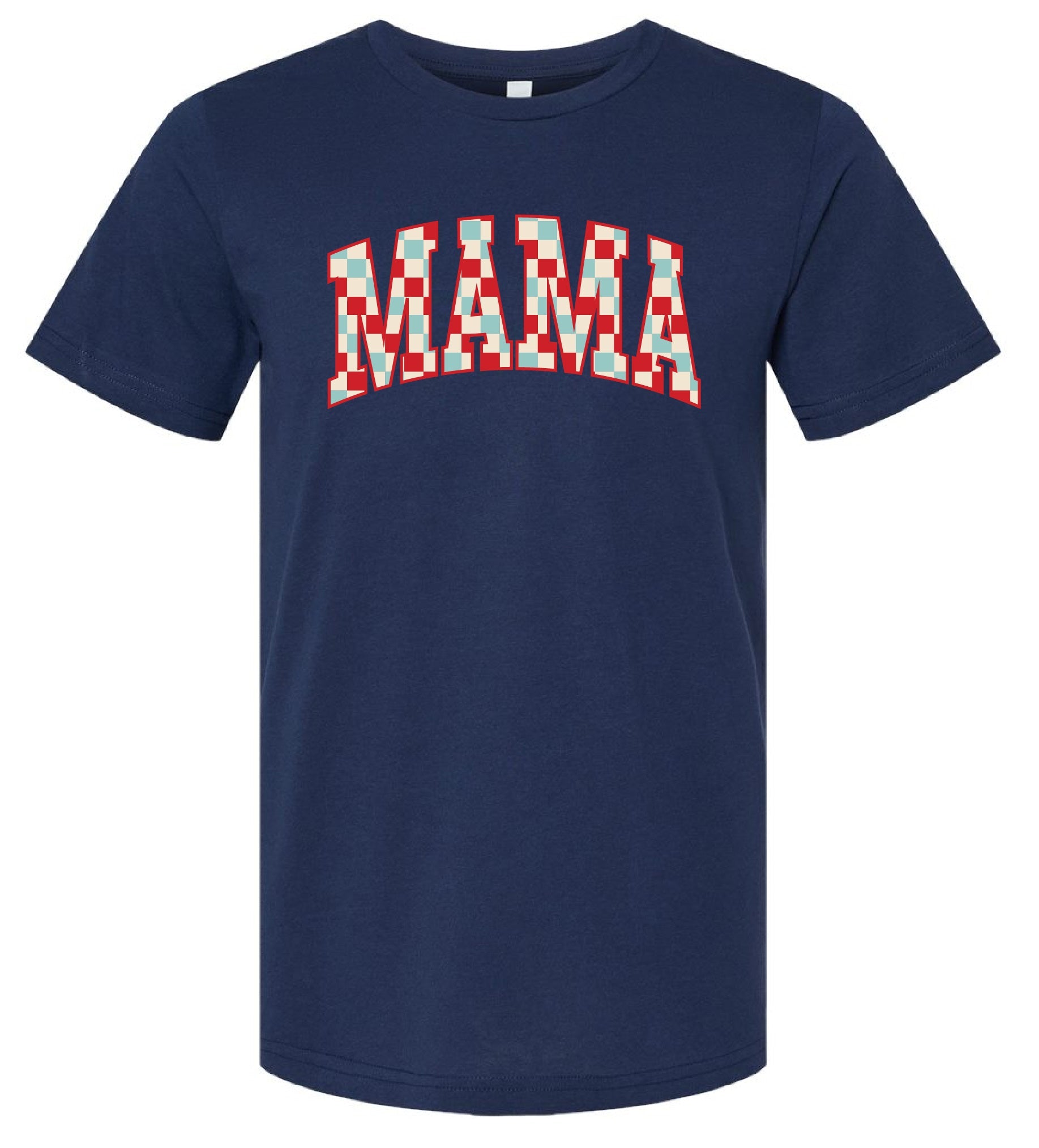Checkered Mama - Unisex Tee Little Mama Shirt Shop