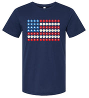 Flower Flag - Unisex Tee Little Mama Shirt Shop