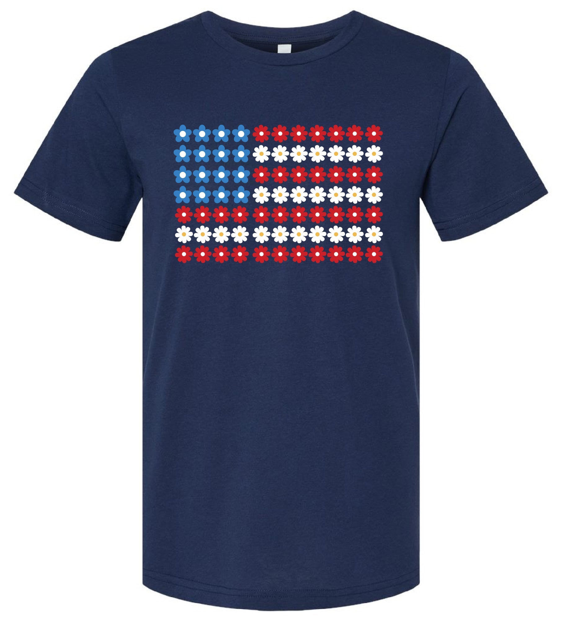 Flower Flag - Unisex Tee Little Mama Shirt Shop
