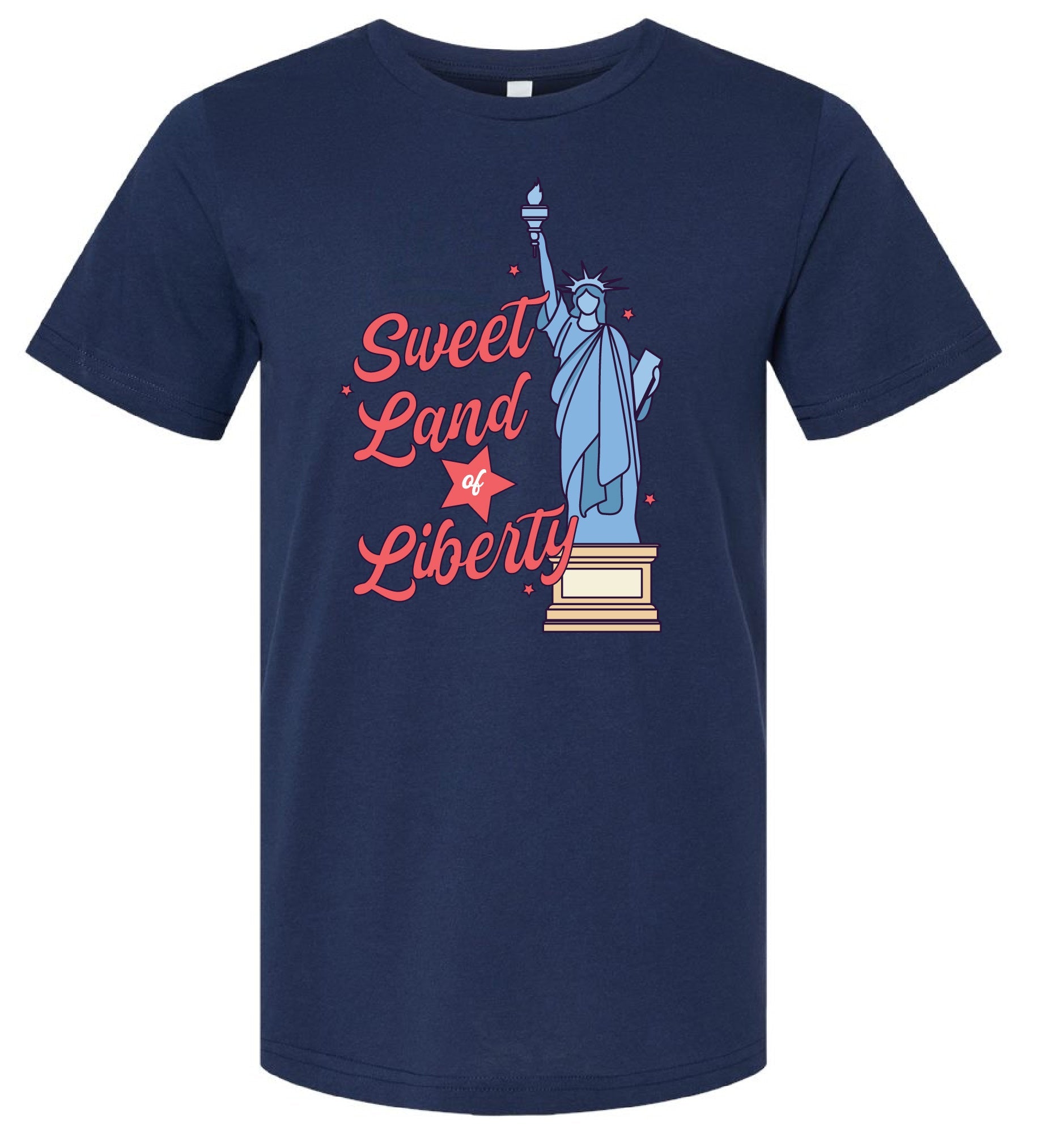 Sweet Land Of Liberty - Unisex Tee Little Mama Shirt Shop