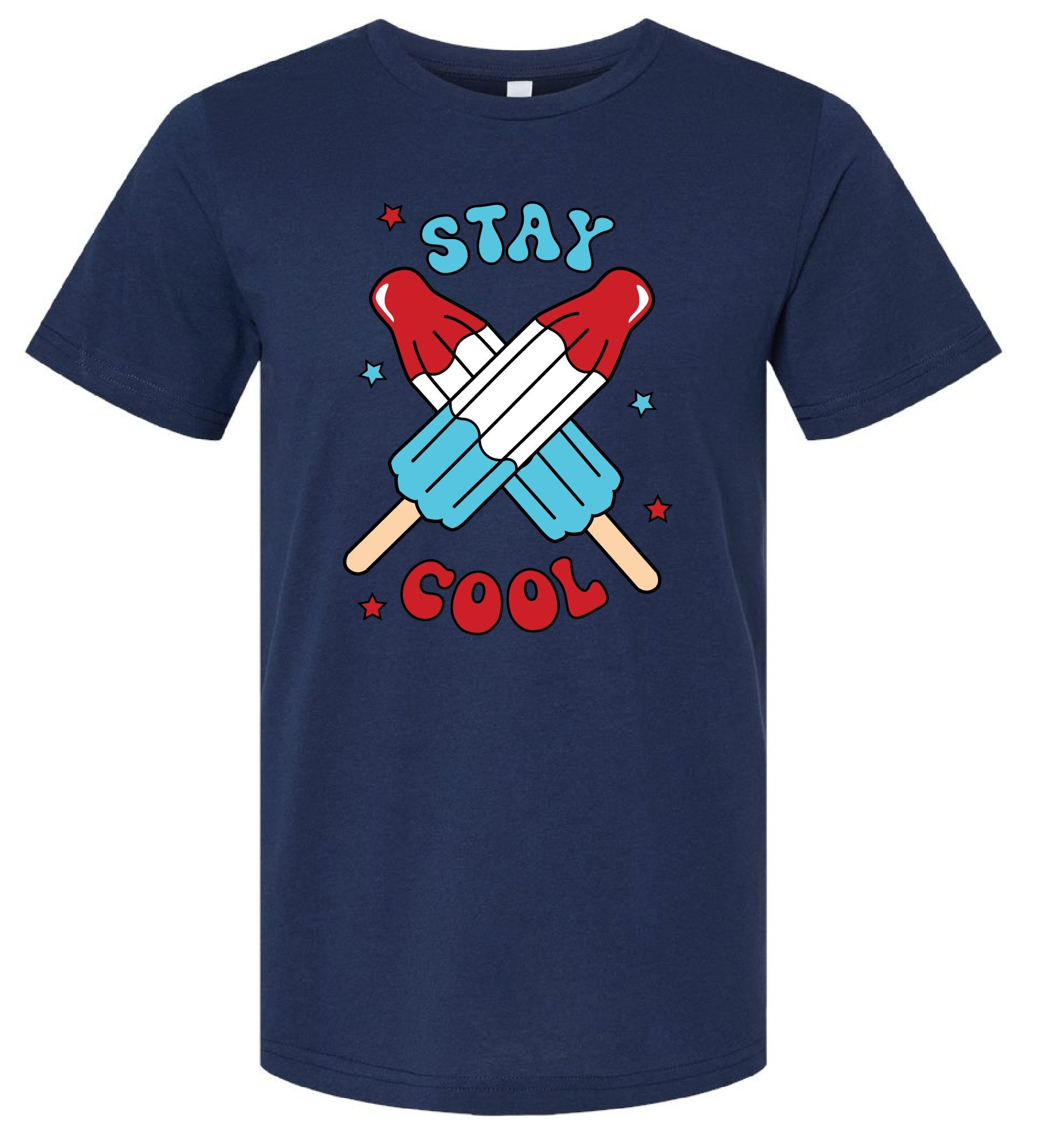 Stay Cool - Popsicles - Unisex Tee Little Mama Shirt Shop