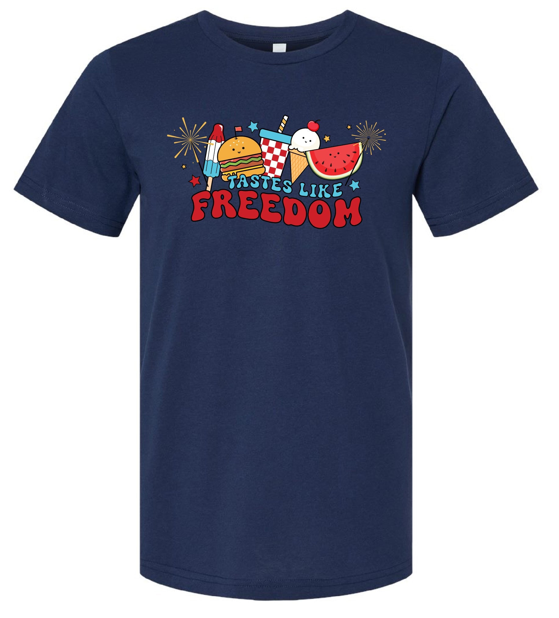 Tastes Like Freedom - Unisex Tee Little Mama Shirt Shop