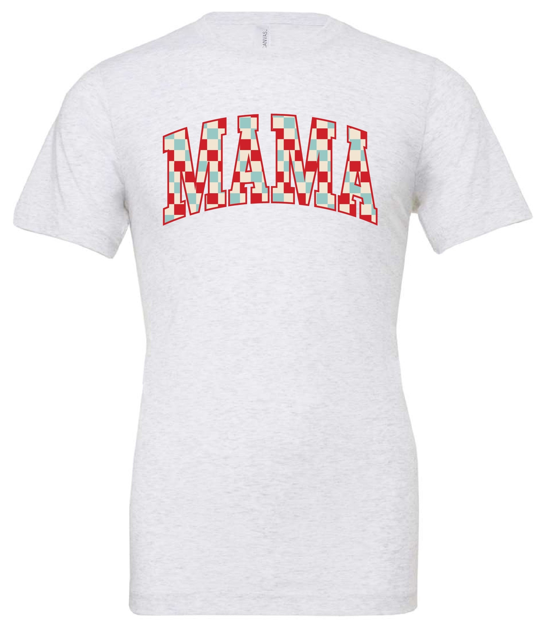 Checkered Mama - Unisex Tee Little Mama Shirt Shop