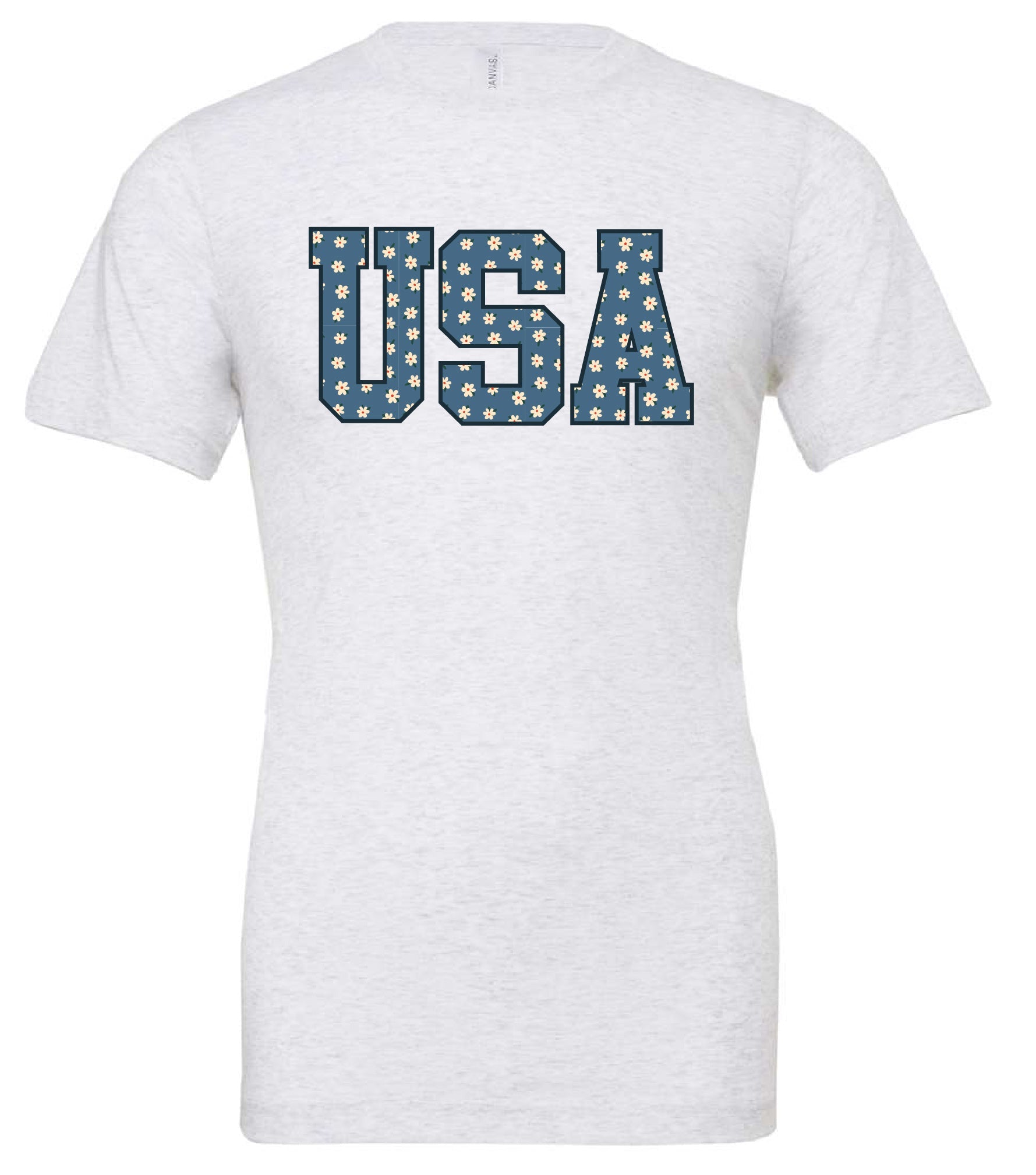 Denim Daisies - USA - Unisex Tee Little Mama Shirt Shop
