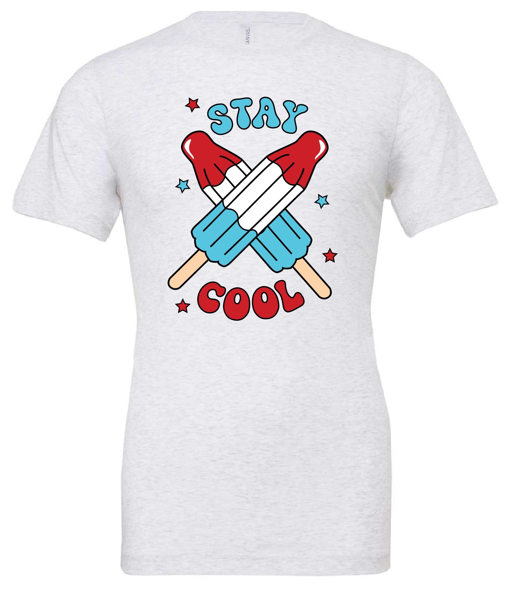 Stay Cool - Popsicles - Unisex Tee Little Mama Shirt Shop