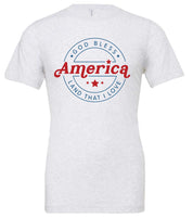 Vintage God Bless America - Unisex Tee Little Mama Shirt Shop