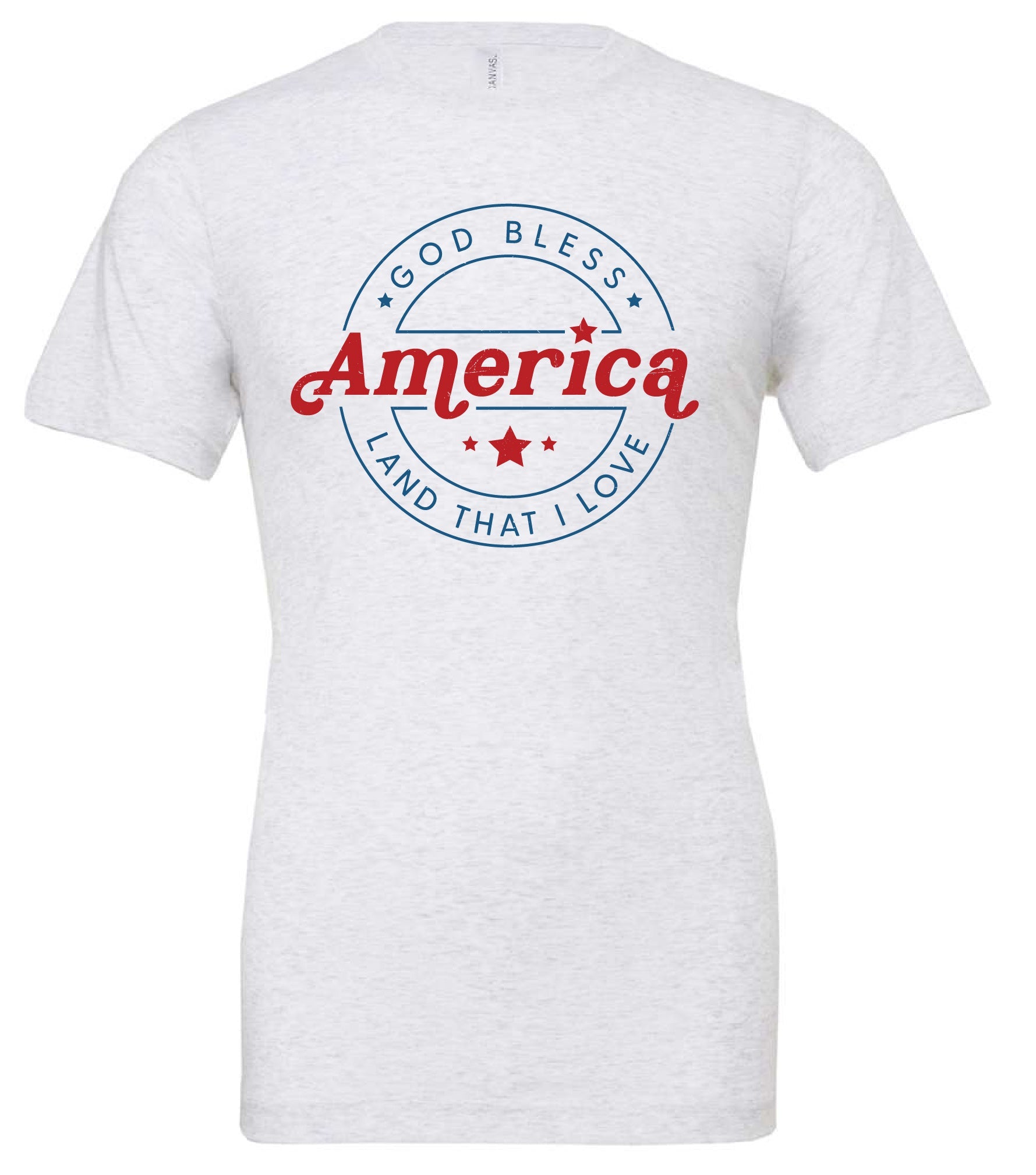 Vintage God Bless America - Unisex Tee Little Mama Shirt Shop