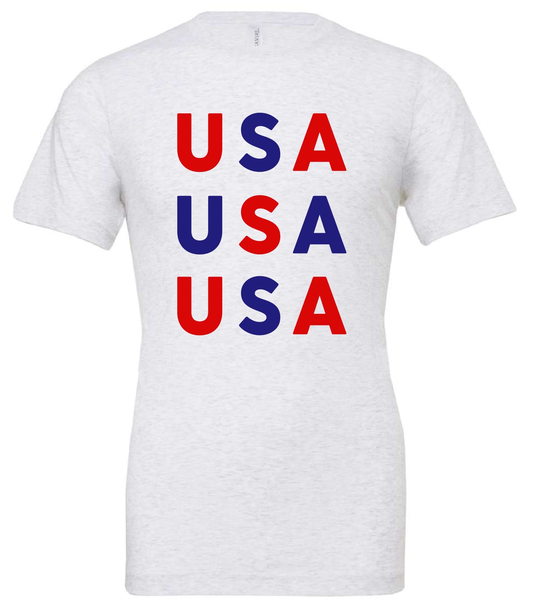 USA x3 - Unisex Tee Little Mama Shirt Shop