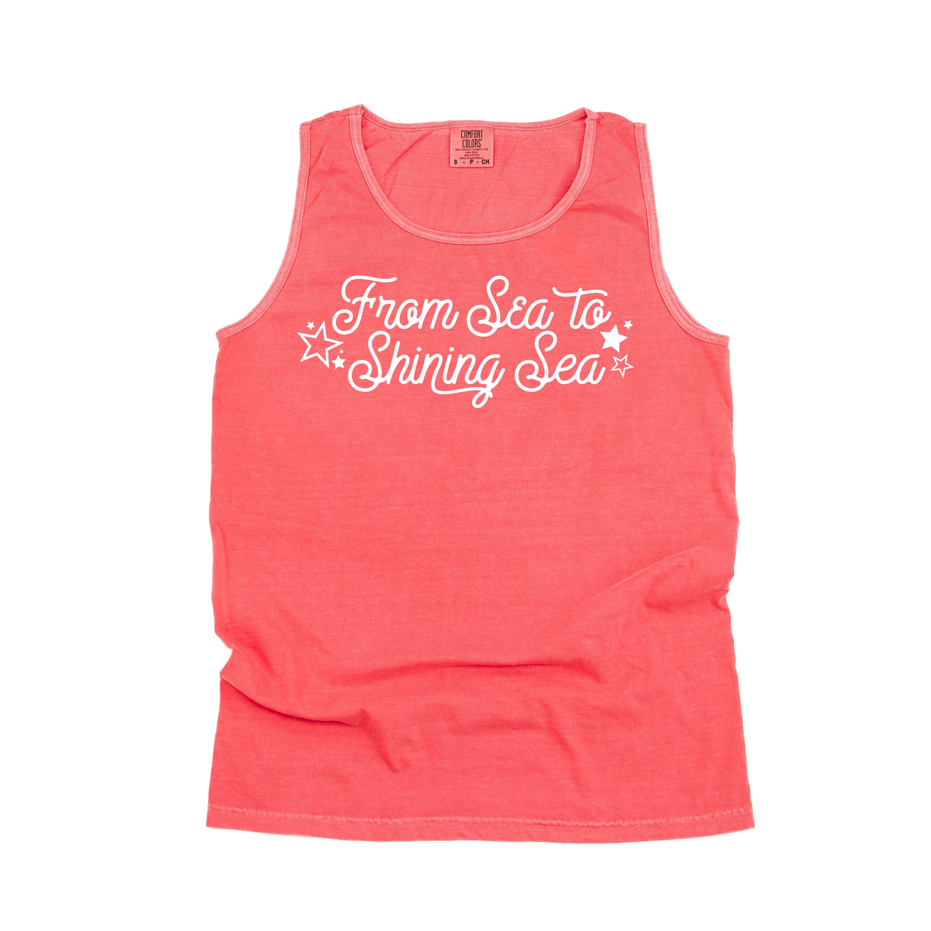 From Sea to Shining Sea - Comfort Colors TANK Little Mama Shirt Shop LLC