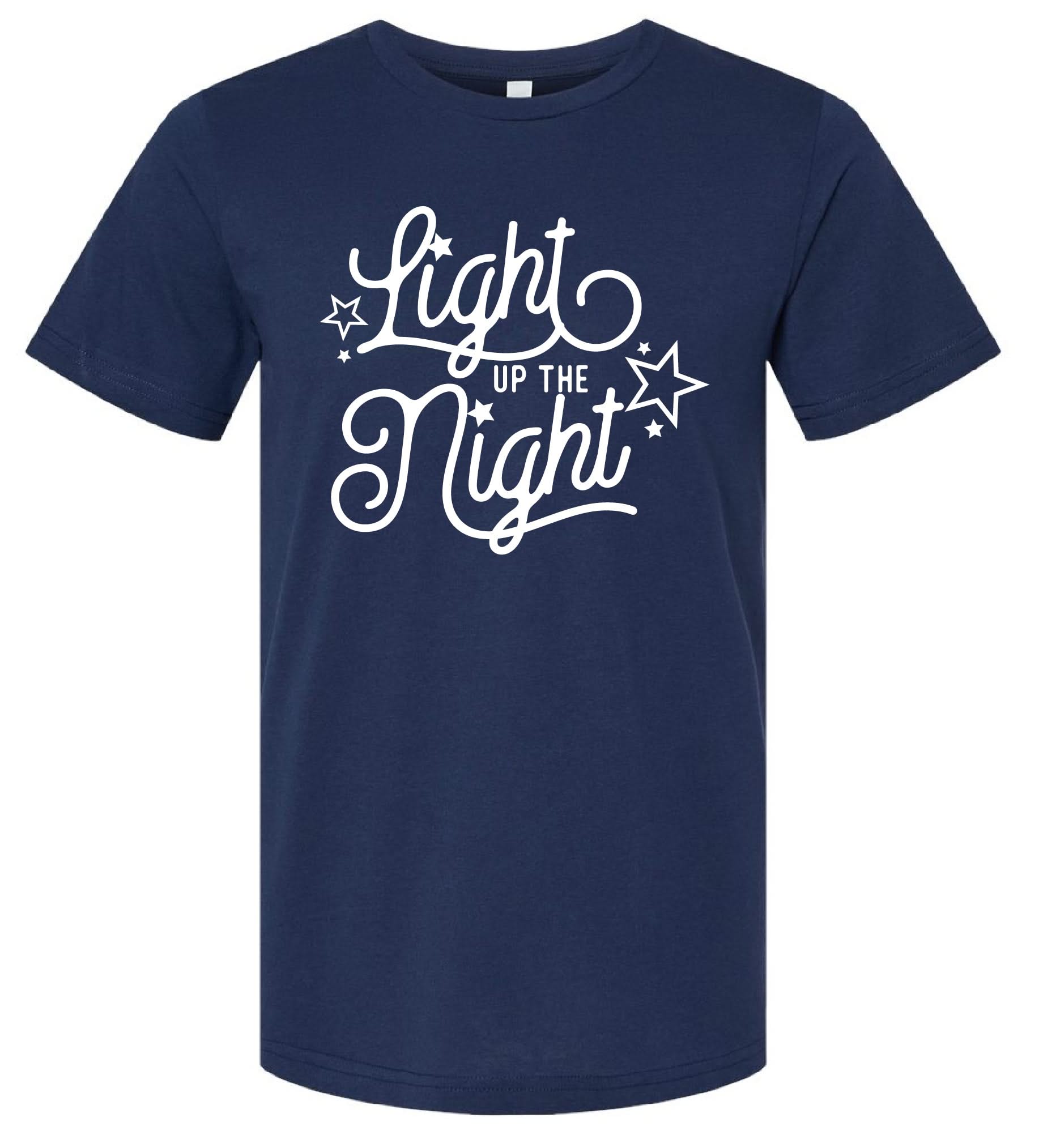 Light Up The Night - Unisex Tee Little Mama Shirt Shop