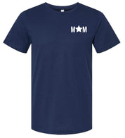 Mom - Star (pocket) - Unisex Tee Little Mama Shirt Shop