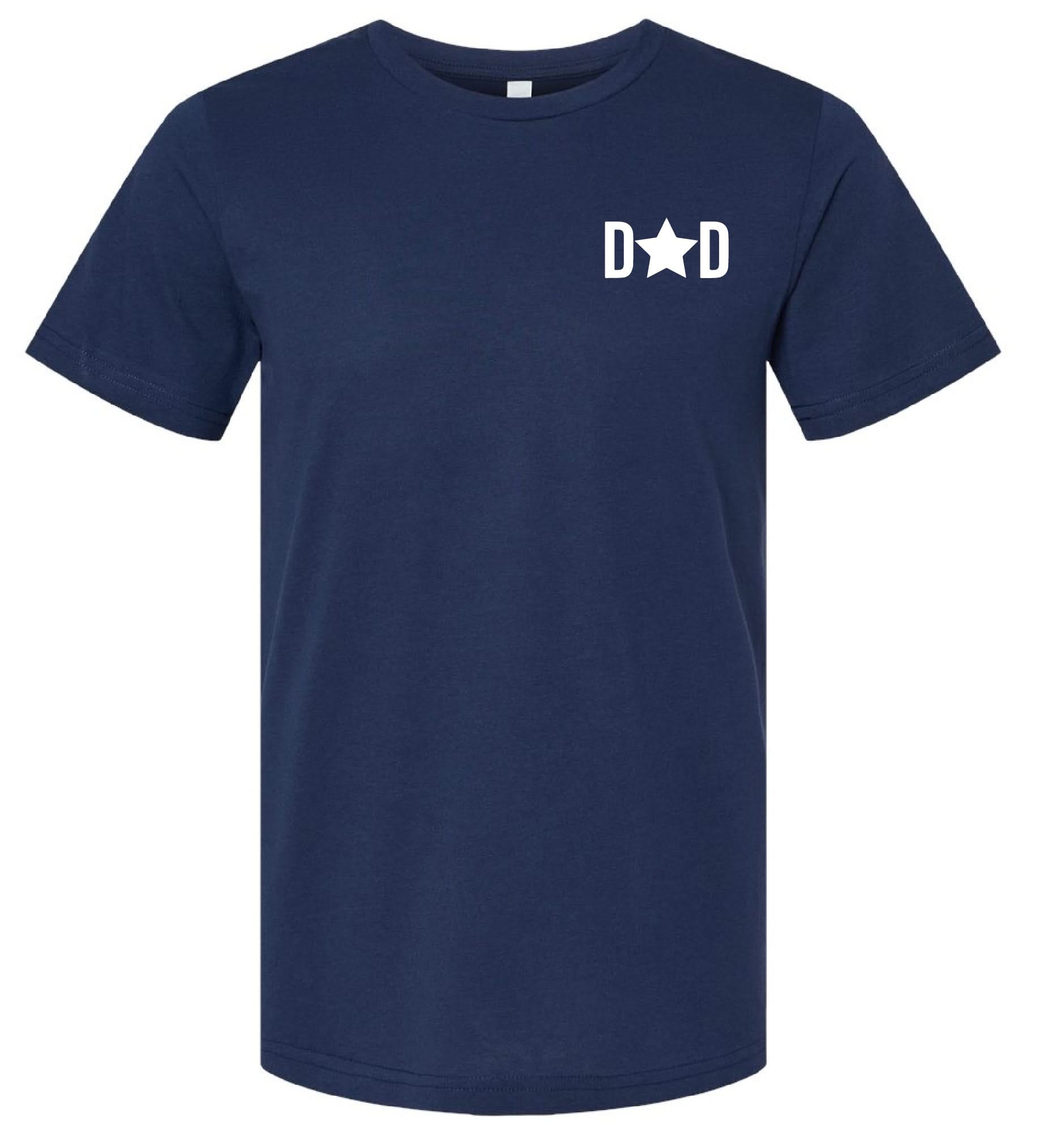 Dad - Star (pocket) - Unisex Tee Little Mama Shirt Shop
