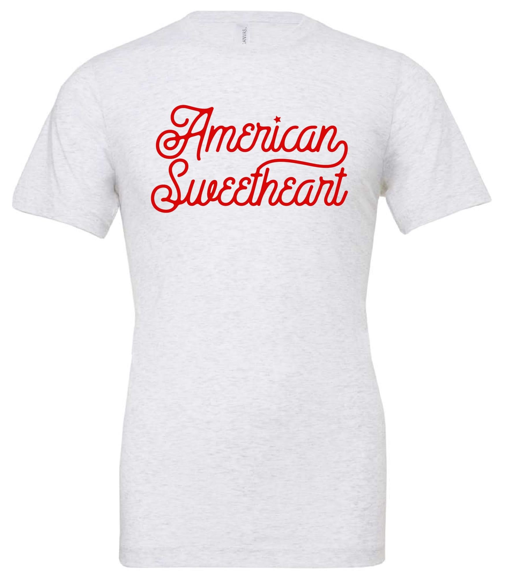 American Sweetheart - Script - Unisex Tee Little Mama Shirt Shop