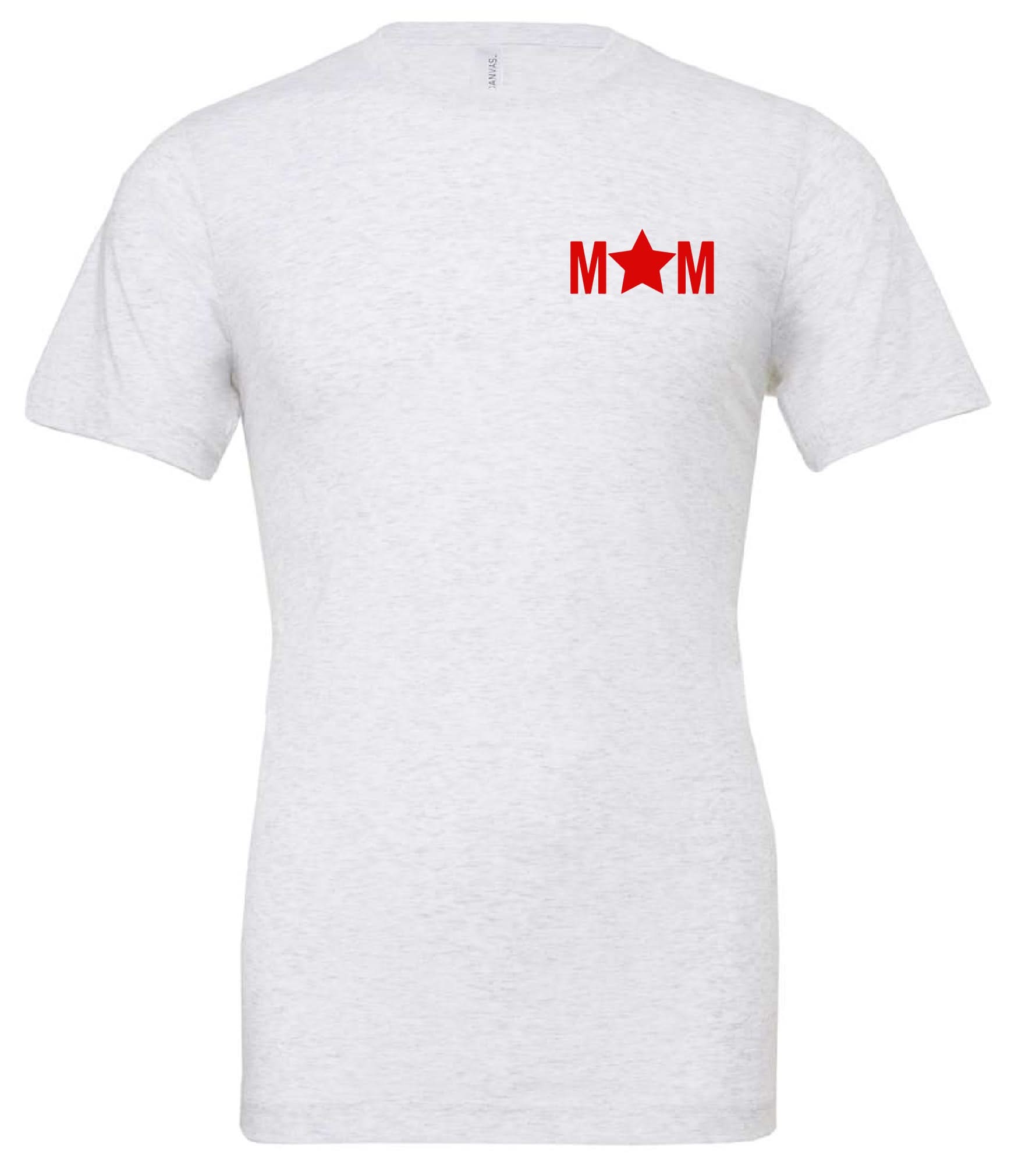 Mom - Star (pocket) - Unisex Tee Little Mama Shirt Shop