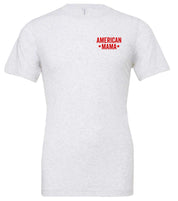 American Mama - Block (pocket) - Unisex Tee Little Mama Shirt Shop