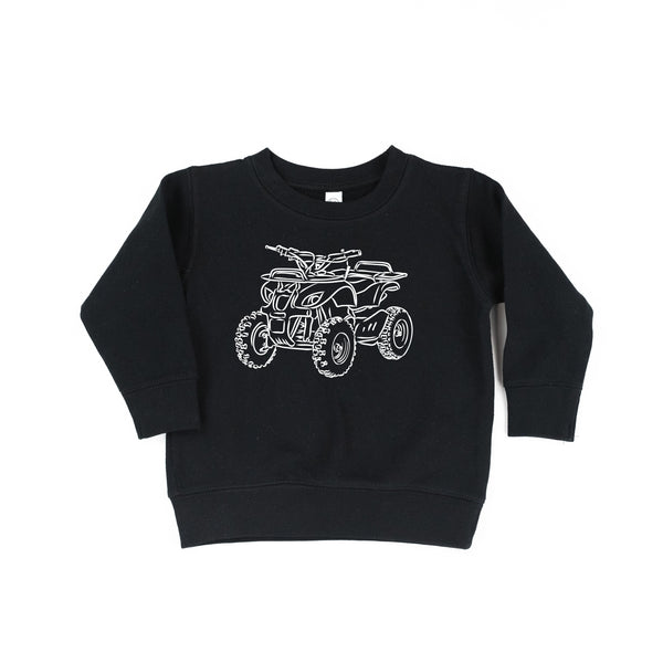 FOUR WHEELER - Minimalist Design - Child Sweater
