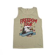 Freedom Tour - Born to Be Free - Comfort Colors TANK Little Mama Shirt Shop LLC