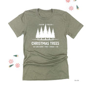 Farm Fresh Christmas Trees - Unisex Tee Little Mama Shirt Shop