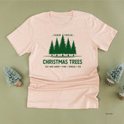 Farm Fresh Christmas Trees - Unisex Tee Little Mama Shirt Shop