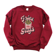 Fries Before Guys - BASIC Fleece Little Mama Shirt Shop LLC