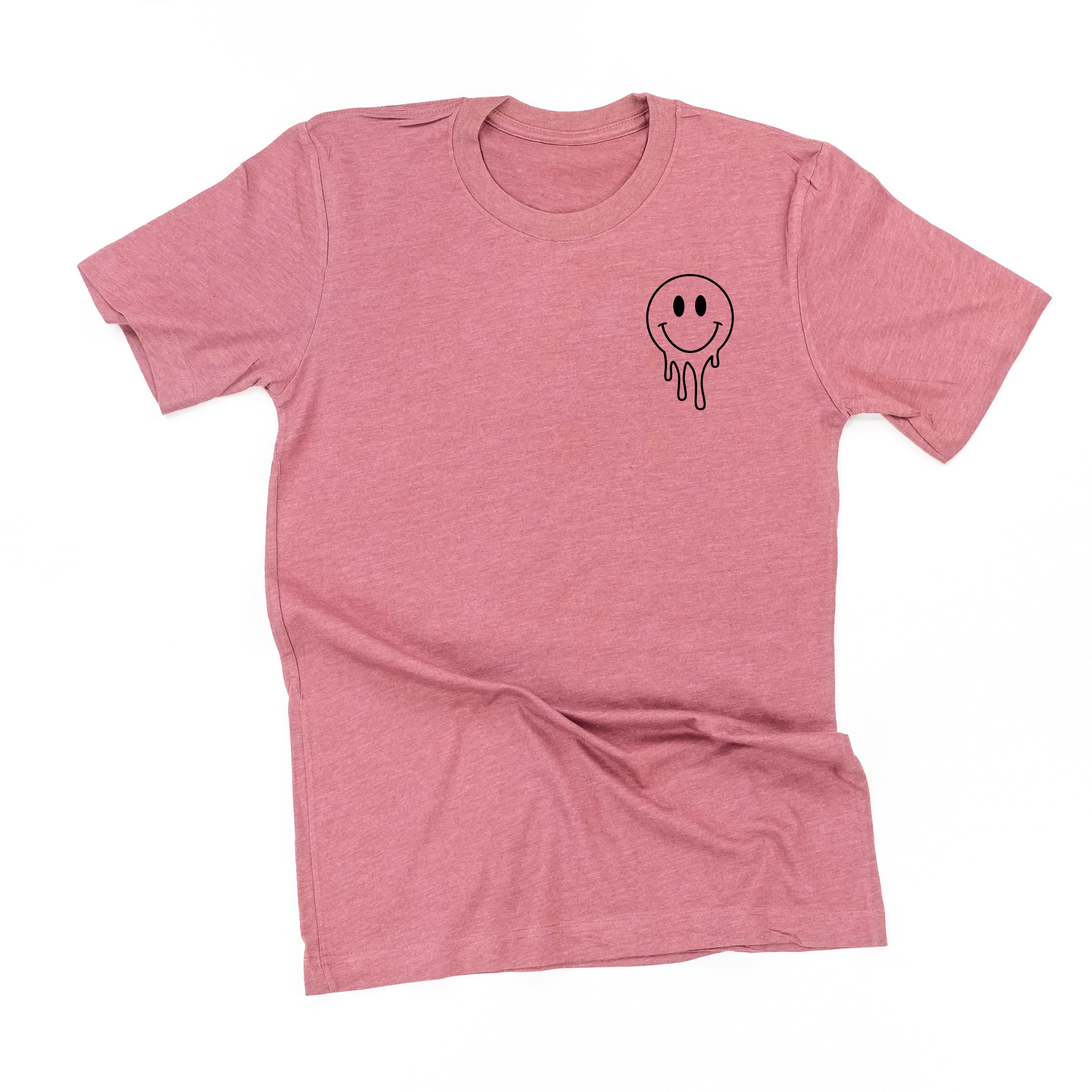 Living Living My Best Para Professional Life - Melty Smiley (pf & b) - Unisex Tee Little Mama Shirt Shop