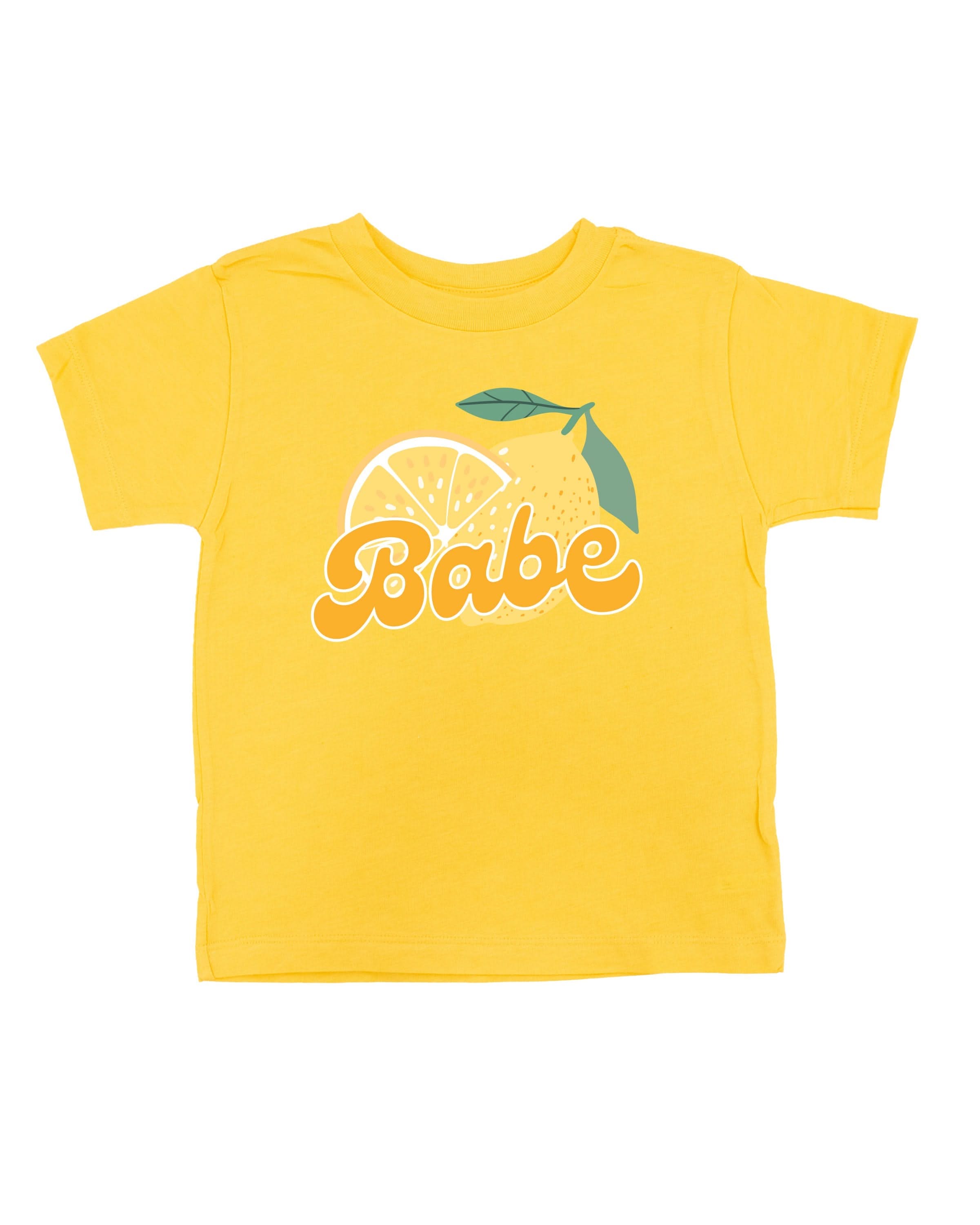 Fruit Babe - (Choose Your Fruit) - Child Tee Little Mama Shirt Shop