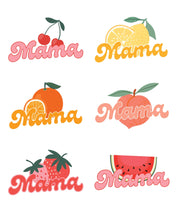 Mama/Babe Fruit - (Choose Your Fruit) - Set of 2 Matching Tees Little Mama Shirt Shop