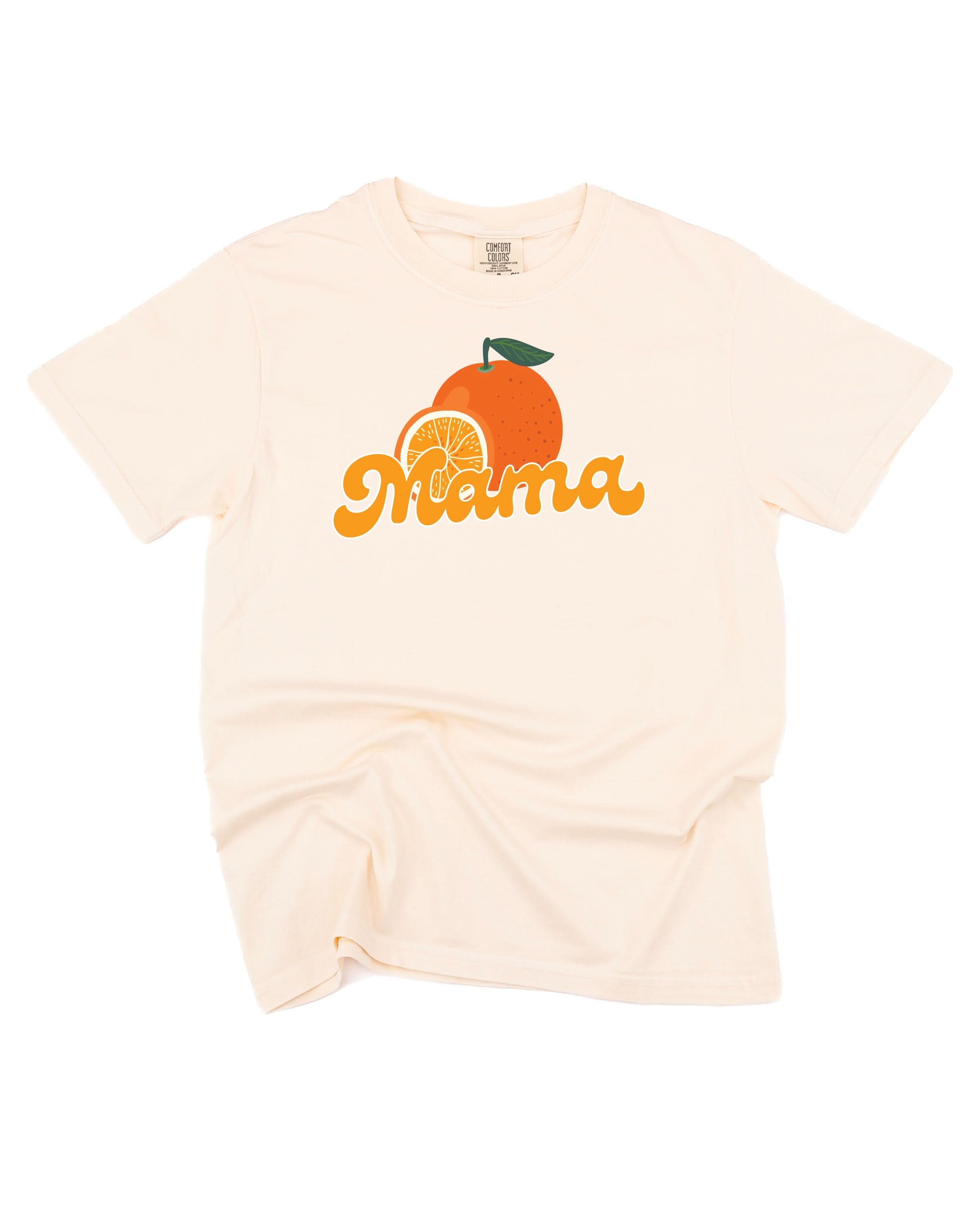Fruit Mama - (Choose Your Fruit) - Comfort Colors Tee Little Mama Shirt Shop