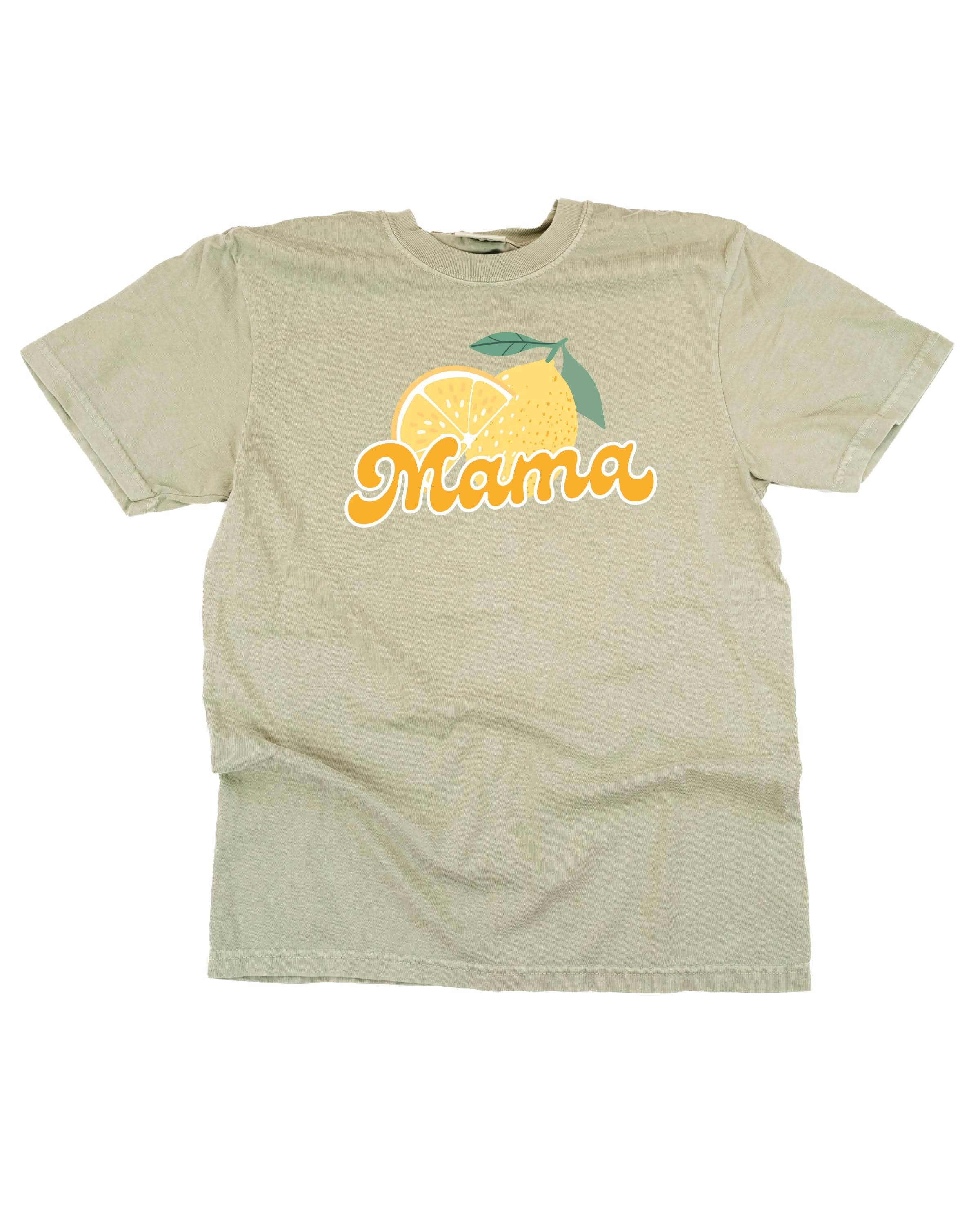 Fruit Mama - (Choose Your Fruit) - Comfort Colors Tee Little Mama Shirt Shop