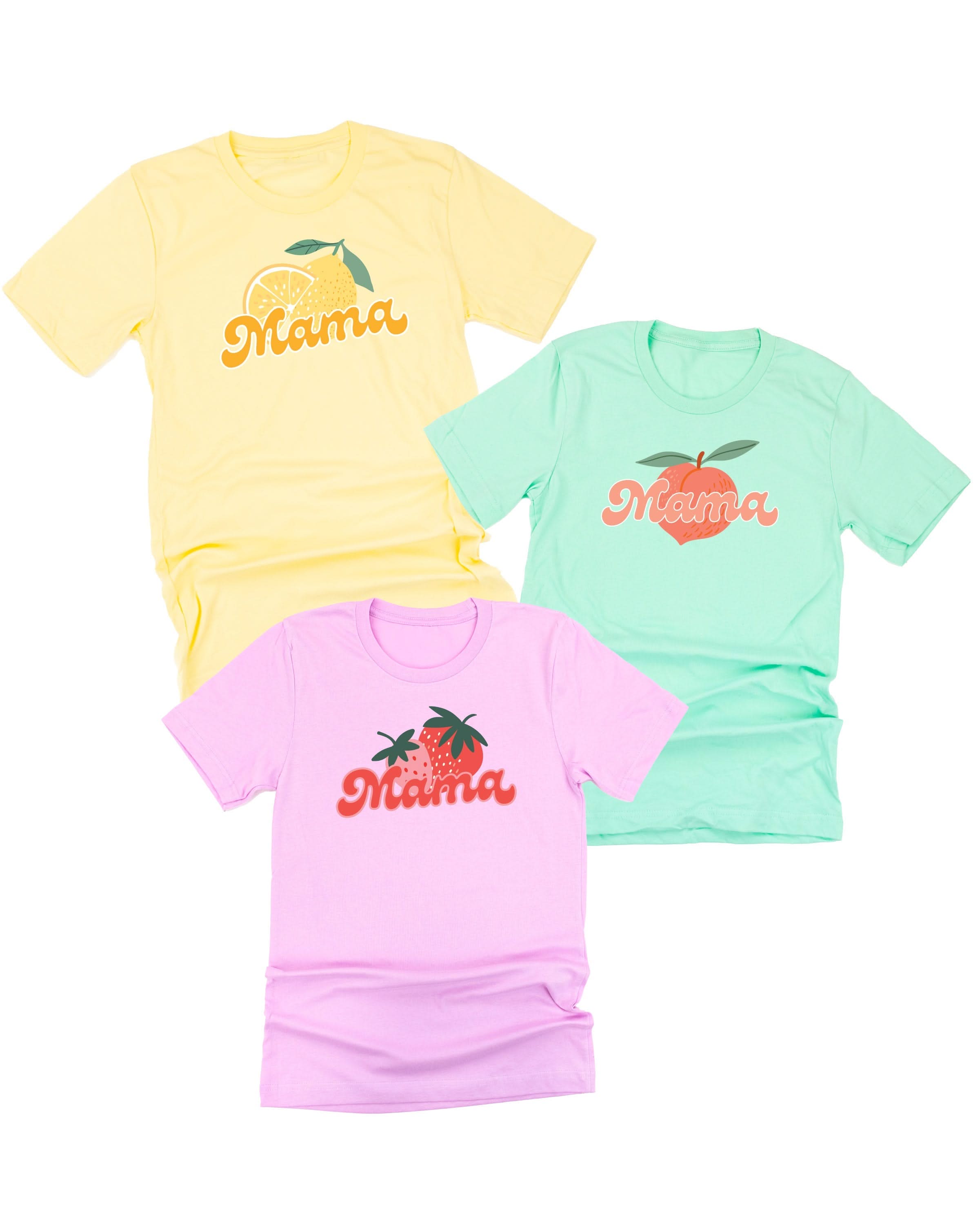 Fruit Mama - (Choose Your Fruit) - Unisex Tee Little Mama Shirt Shop