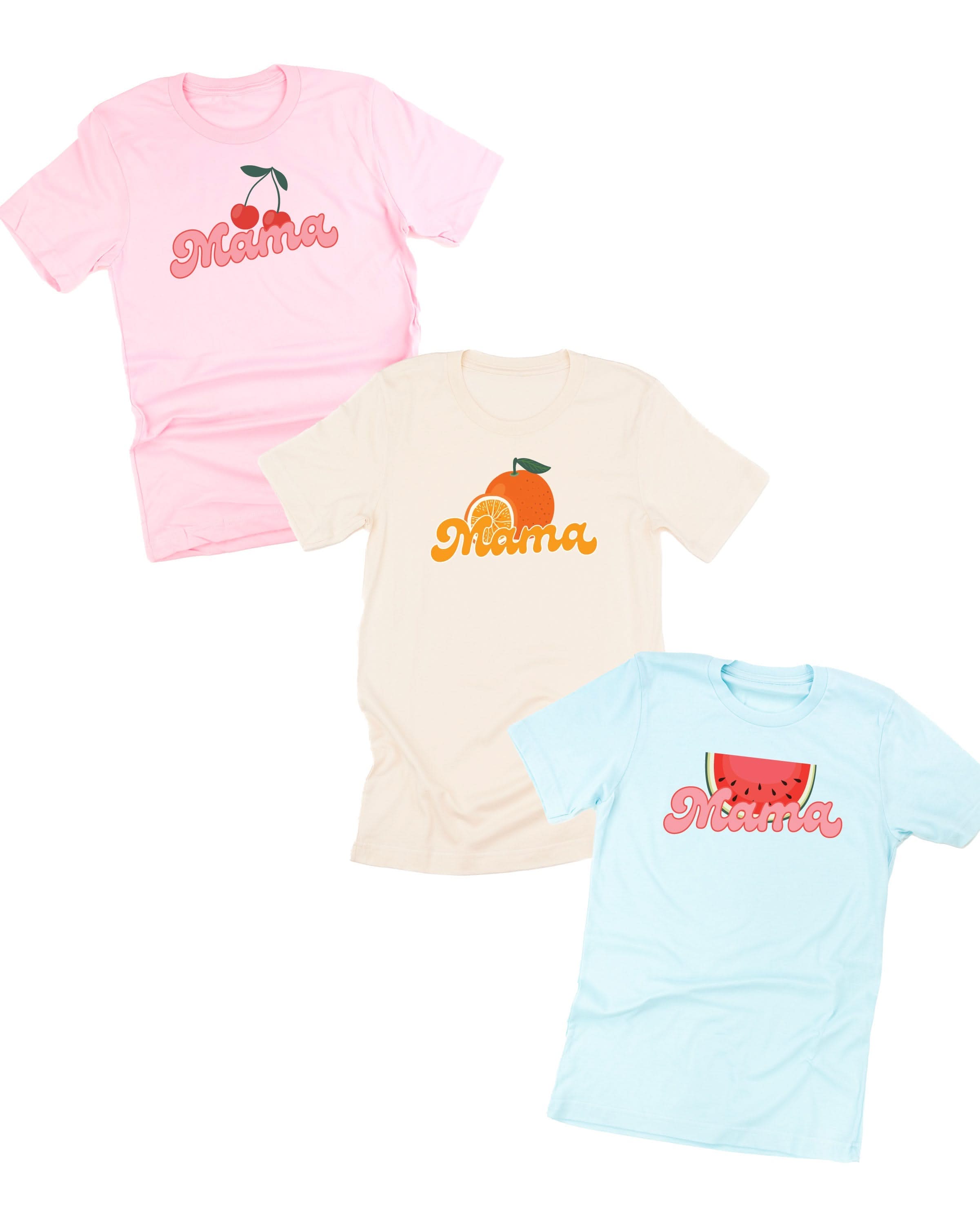 Fruit Mama - (Choose Your Fruit) - Unisex Tee Little Mama Shirt Shop