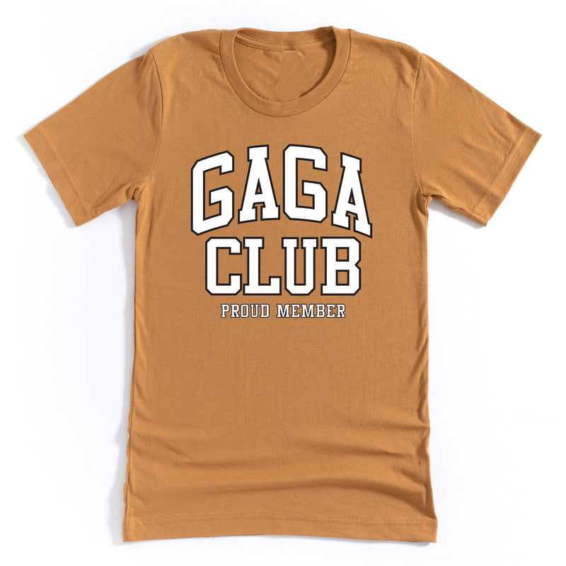 Varsity Style - GAGA Club - Proud Member - Unisex Tee