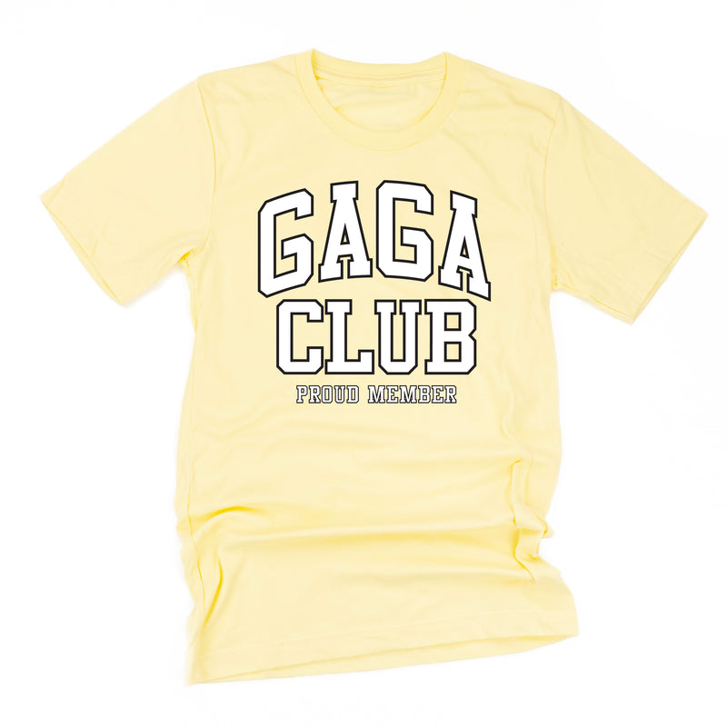 Varsity Style - GAGA Club - Proud Member - Unisex Tee