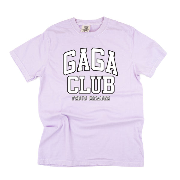 Varsity Style - GAGA Club - Proud Member - SHORT SLEEVE COMFORT COLORS TEE