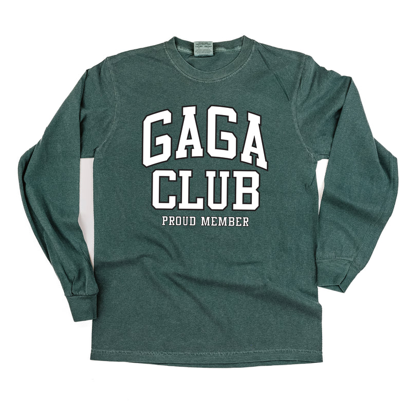 Varsity Style - GAGA Club - Proud Member - LONG SLEEVE COMFORT COLORS TEE