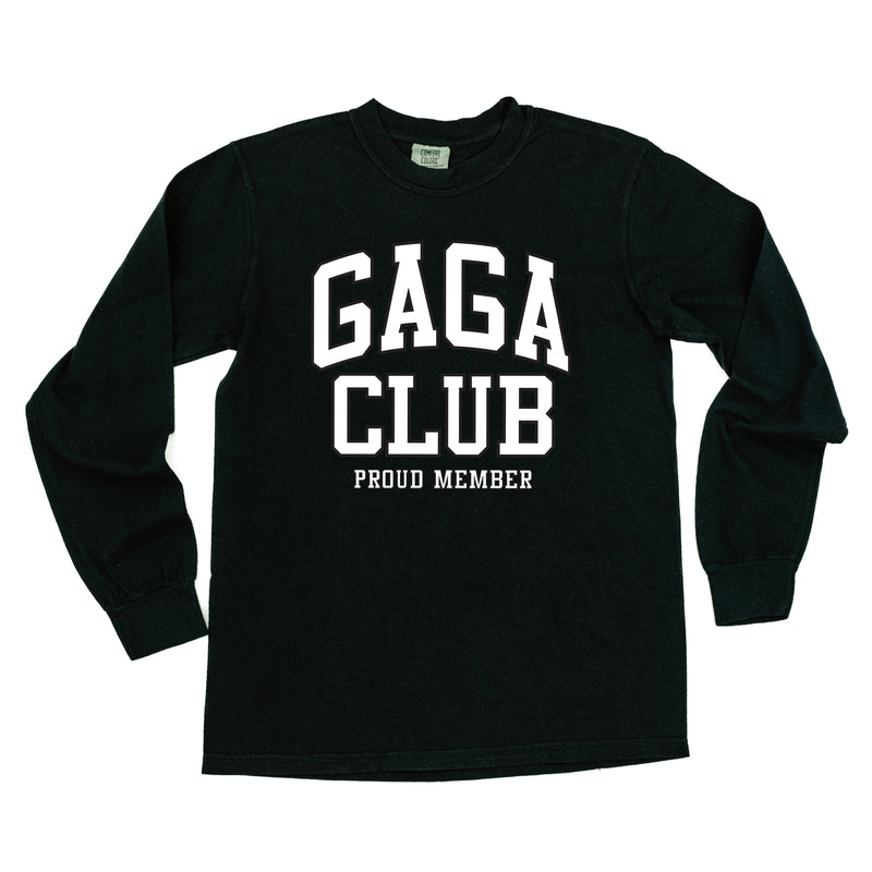 Varsity Style - GAGA Club - Proud Member - LONG SLEEVE COMFORT COLORS TEE