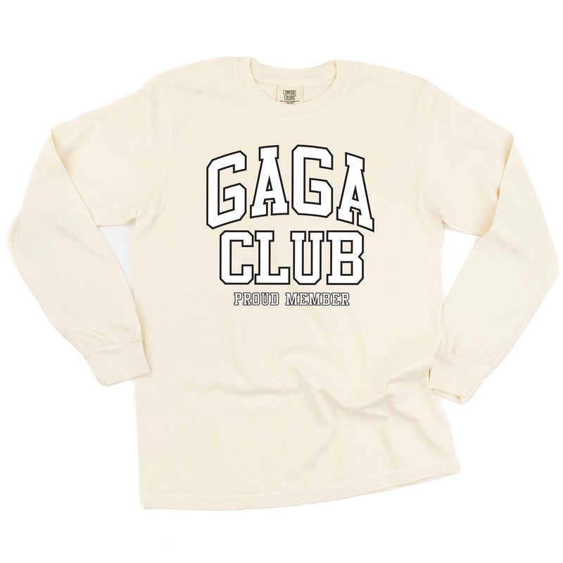 Varsity Style - GAGA Club - Proud Member - LONG SLEEVE COMFORT COLORS TEE