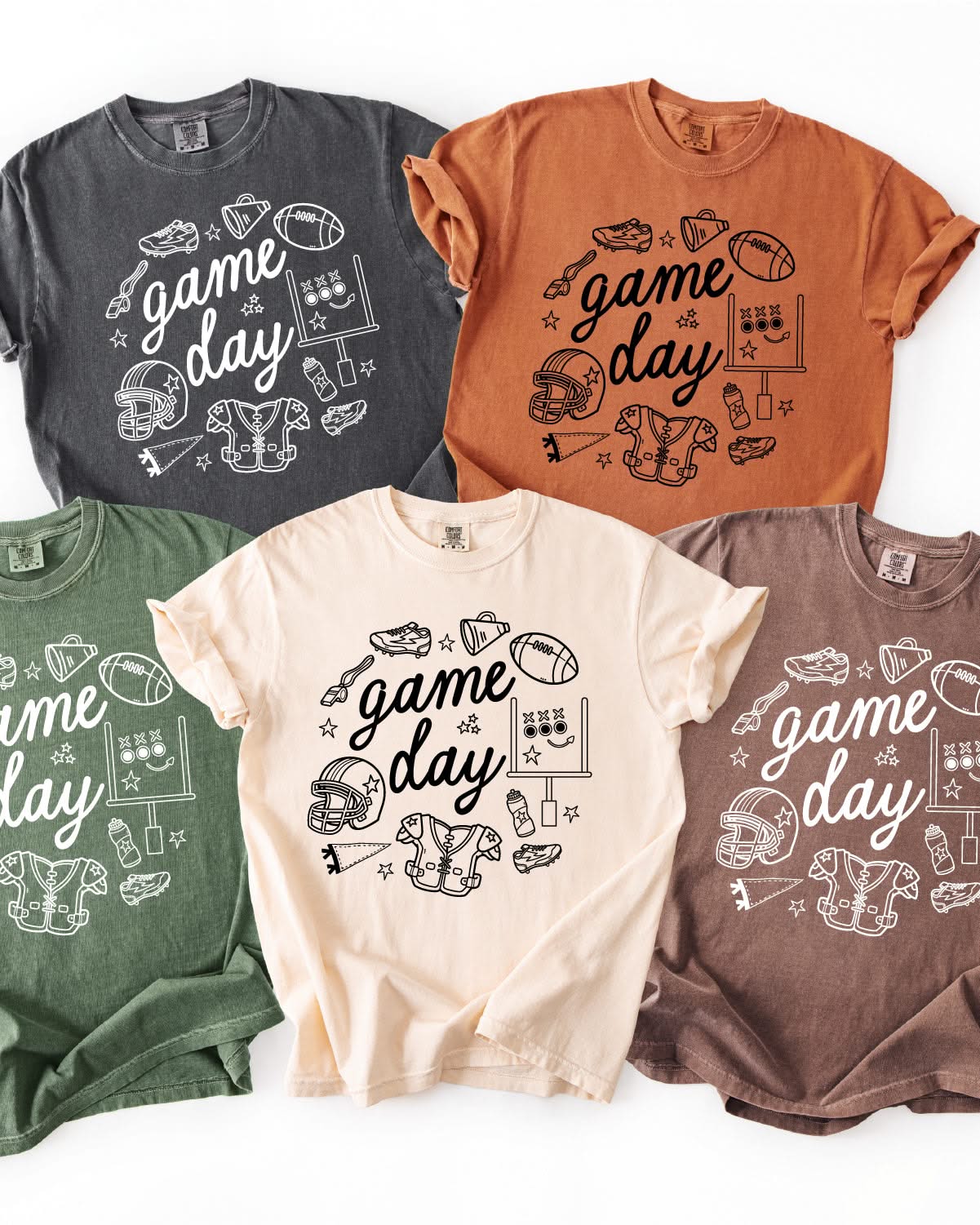Game Day Ready - Comfort Colors Tee Little Mama Shirt Shop