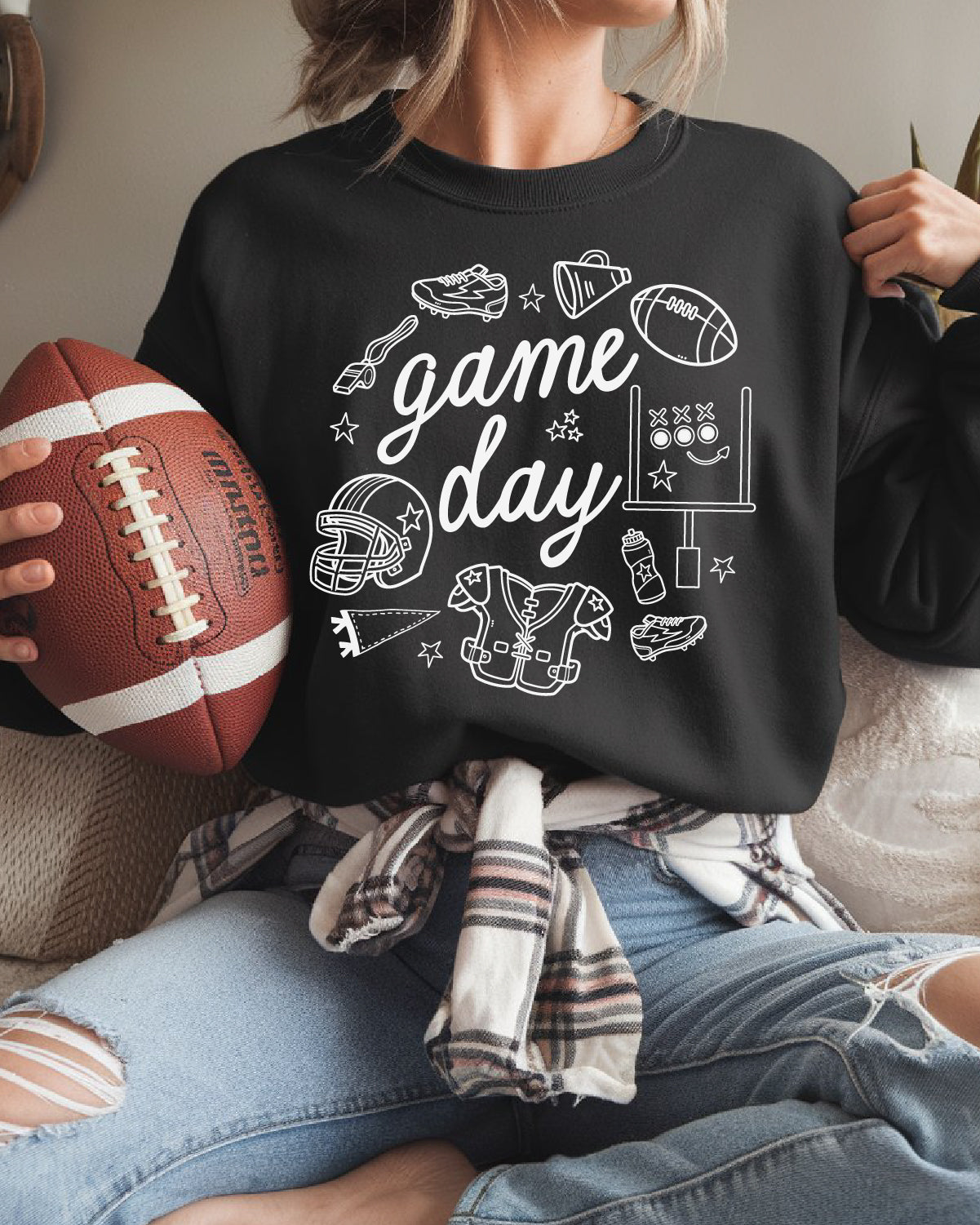 Game Day Ready - Basic Fleece Little Mama Shirt Shop LLC
