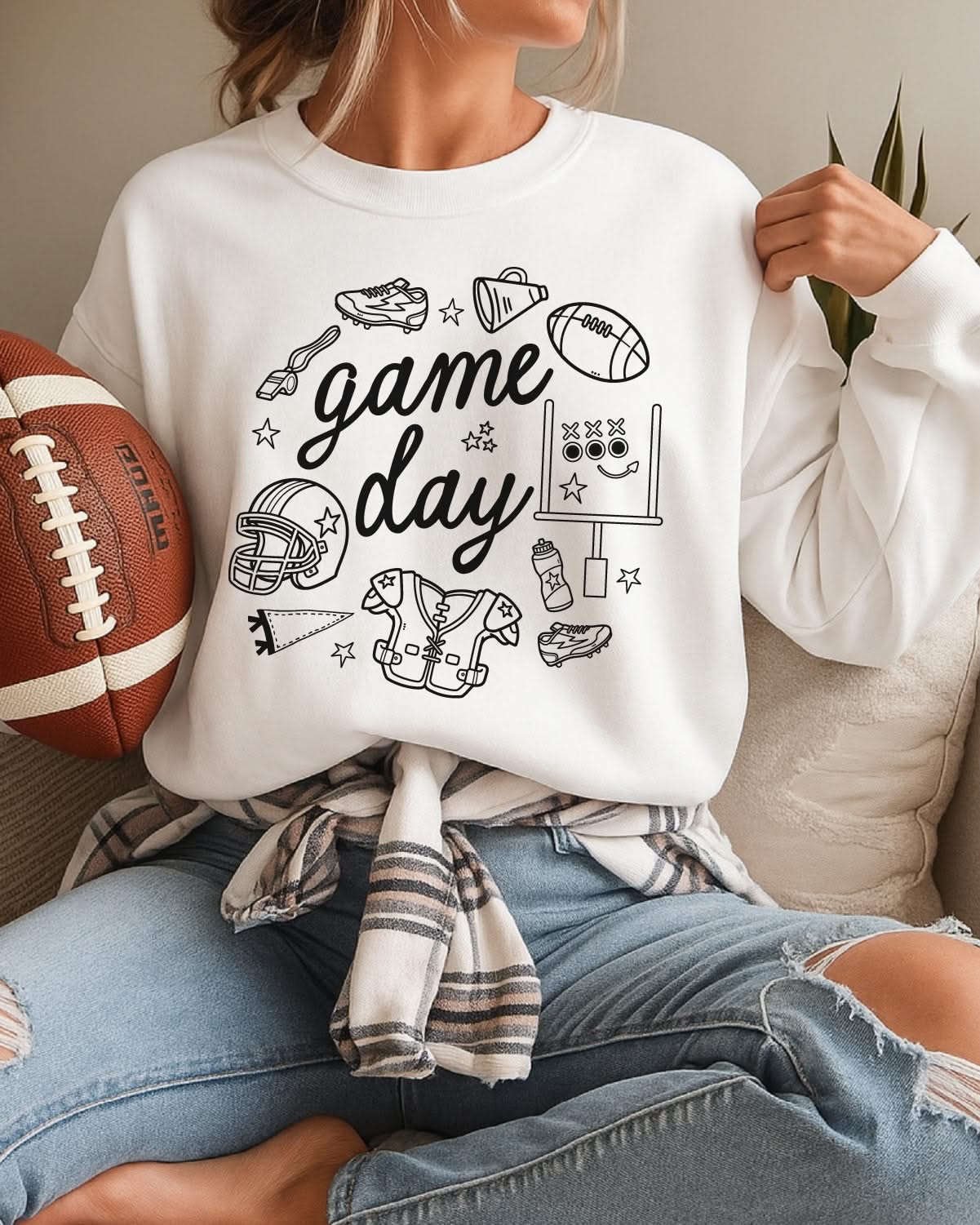 Game Day Ready - Basic Fleece Little Mama Shirt Shop LLC