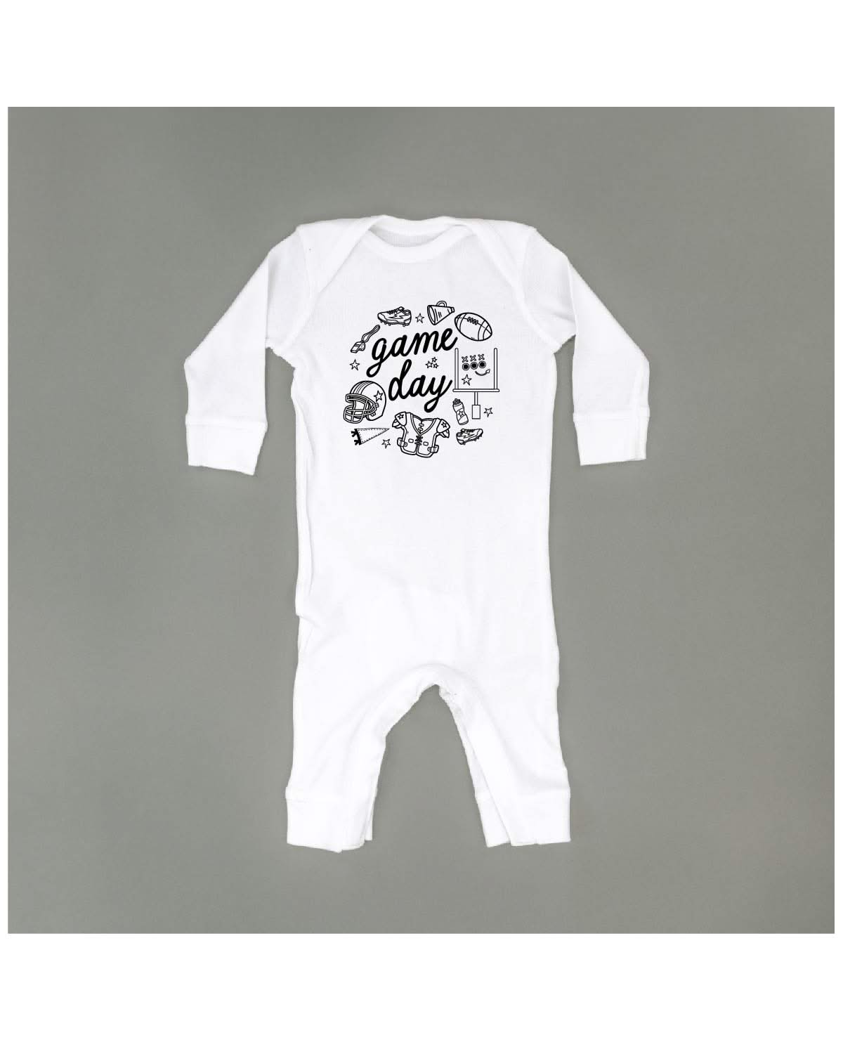 Game Day Ready - Baby Sleeper Little Mama Shirt Shop