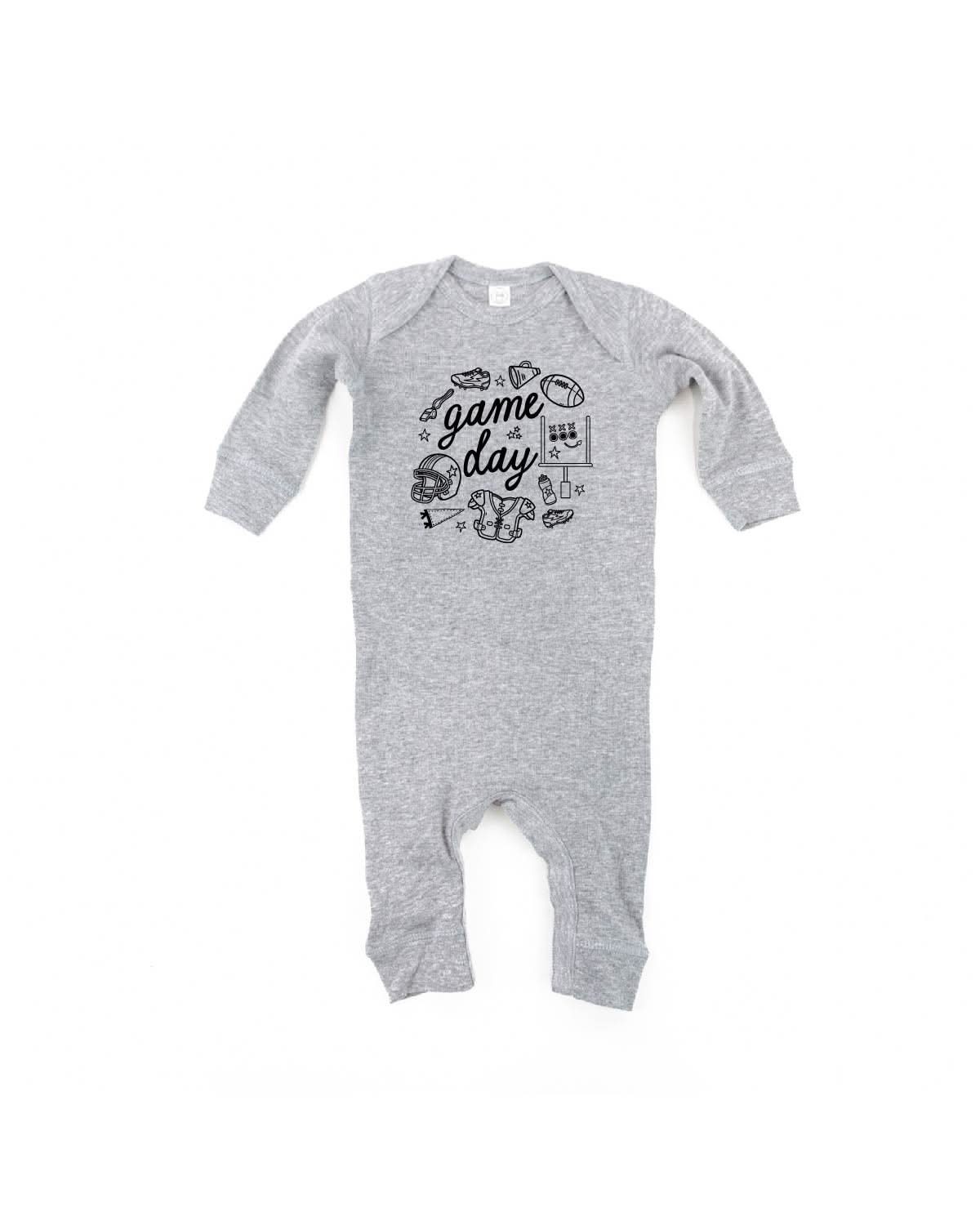 Game Day Ready - Baby Sleeper Little Mama Shirt Shop